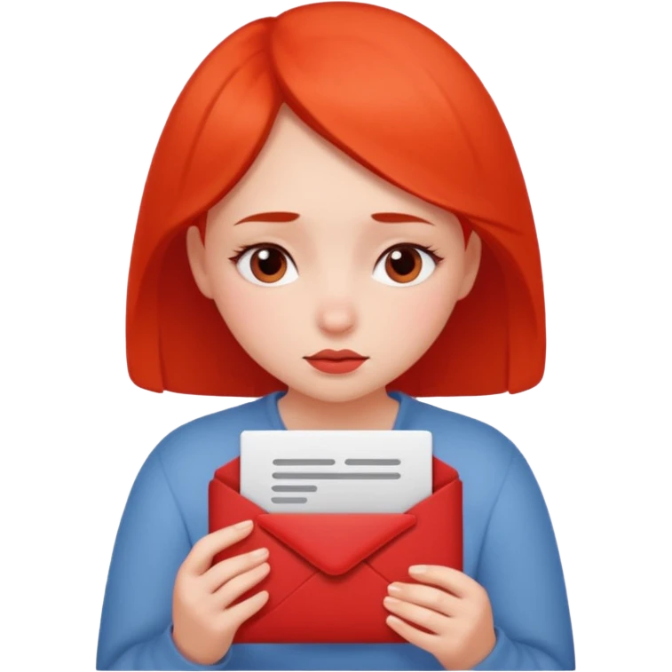 Shy with red  cheeks email emoji
