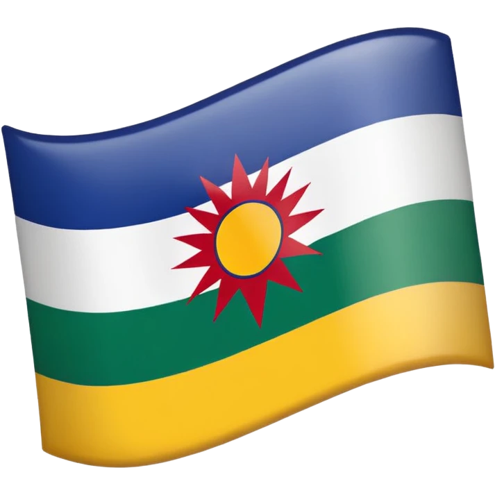 Create a Kurdistan flag  emoji
