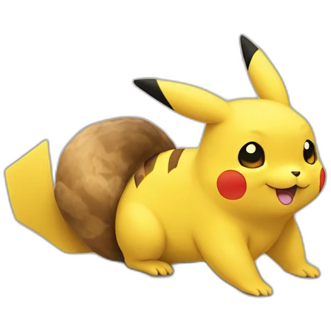 pikachu deguisé en loutre emoji