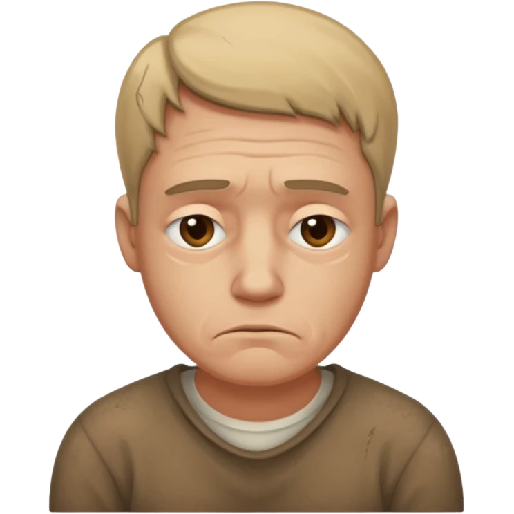 Создай эмодзи безработного мужчины emoji