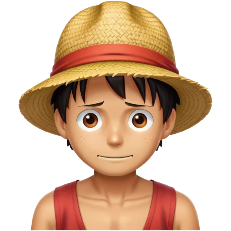 Luffy from one piece  emoji