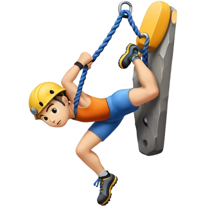 Climbing emoji