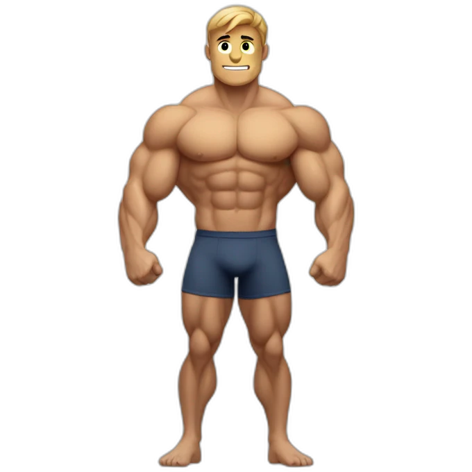 Homme musclé  emoji