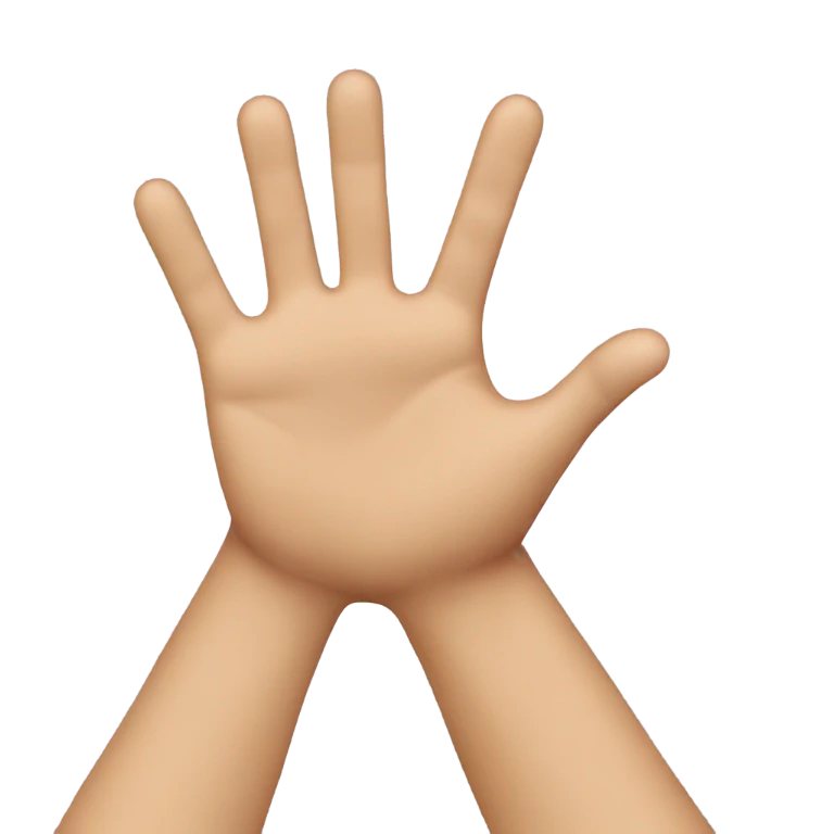 Hi five emoji