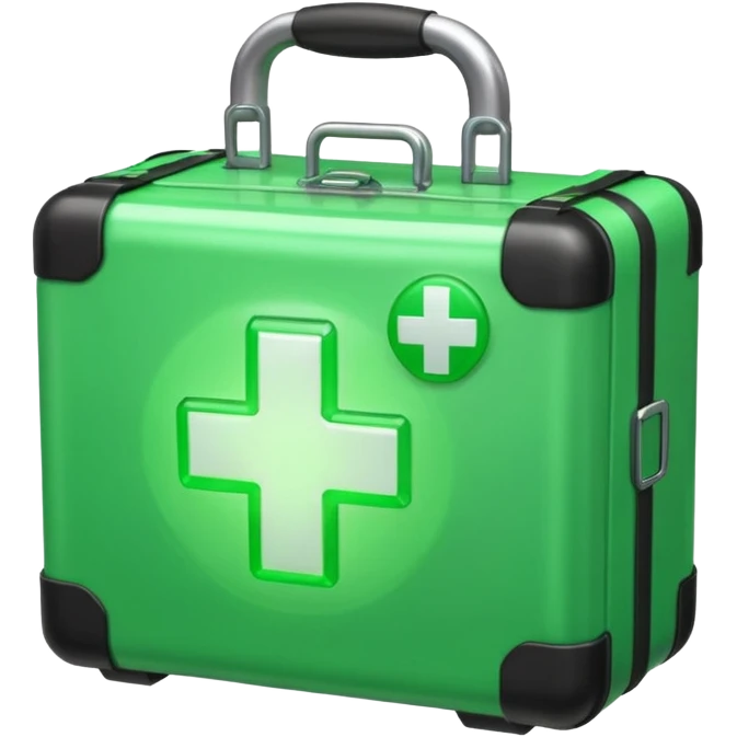 animated emote of a medkit sparkling emoji