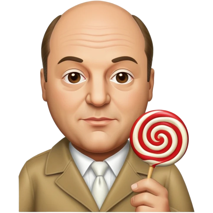 Tony Soprano with lollipop  emoji