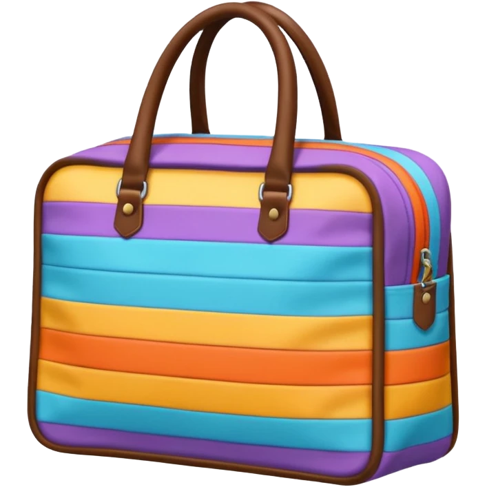 striped bag emoji