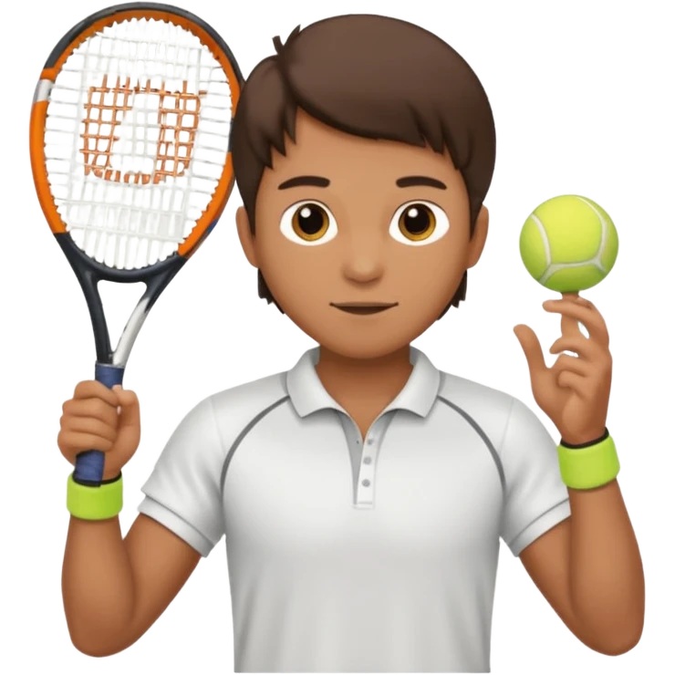 leon playing tennis emoji