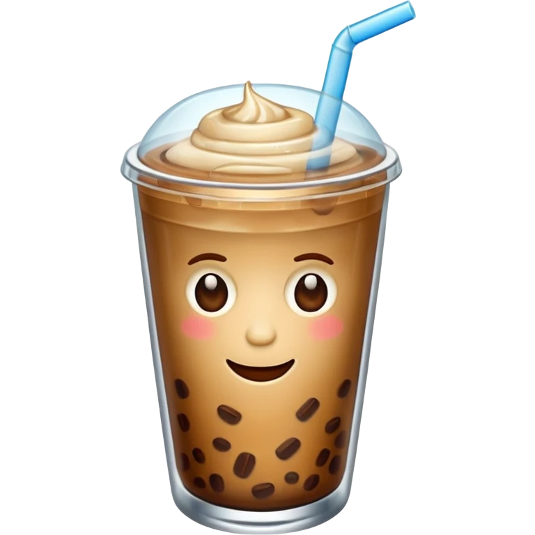 Iced coffee emoji
