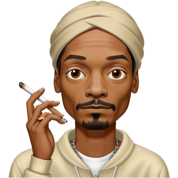 Snoop dogg smoking  emoji