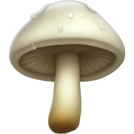 Raining mushrooms emoji