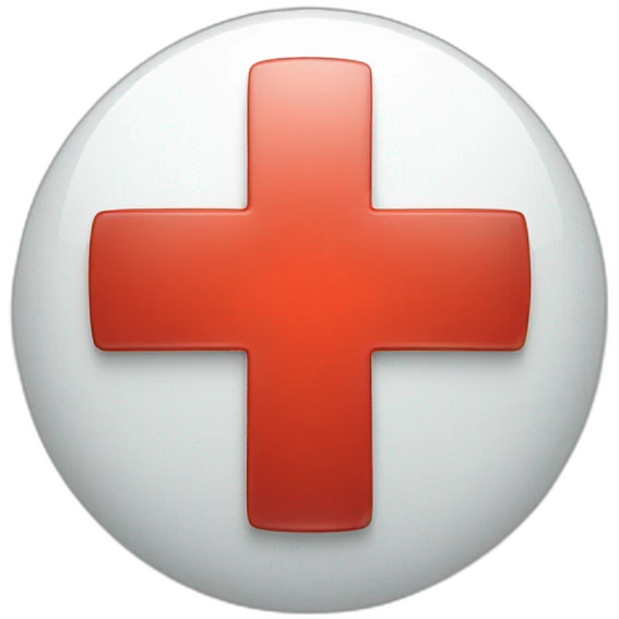 A large red cross mark emoji