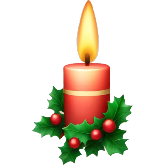 Christmas Candle  emoji