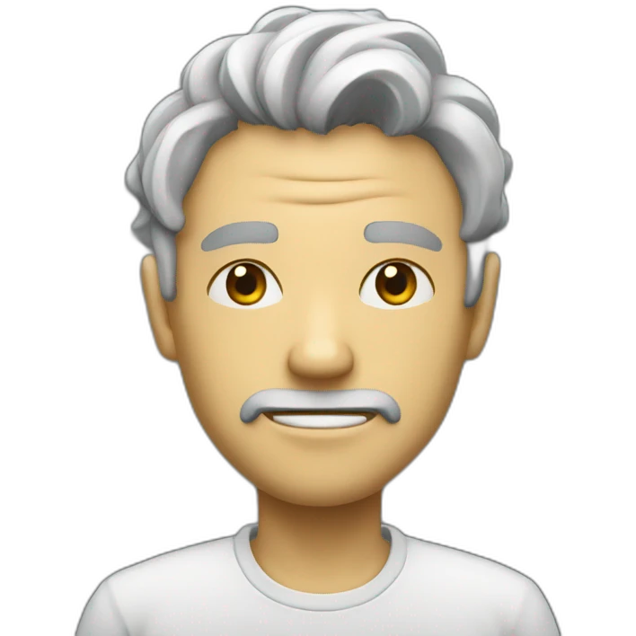 Gojo chilling emoji