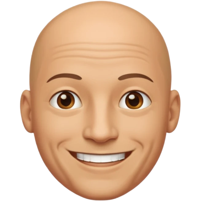 SEÑOR SIN CABELLO emoji