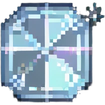 Crystal with sparkles emoji