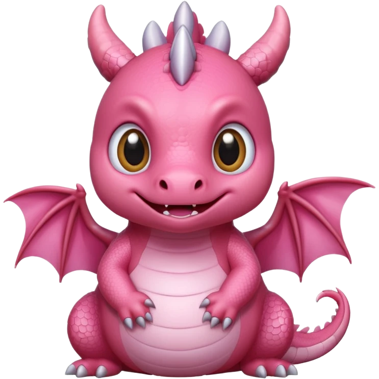 fat choncc baby pink dragon emoji