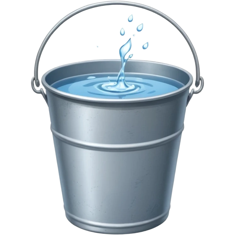 water bucket emoji