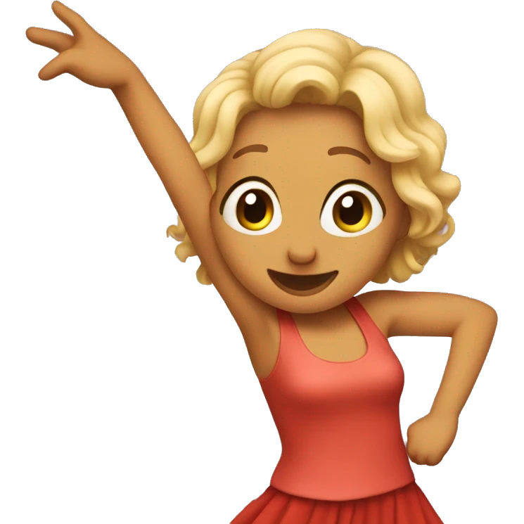 Dancing  emoji