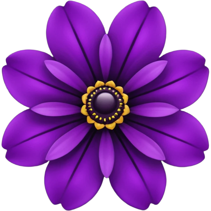 black flower emoji emoji