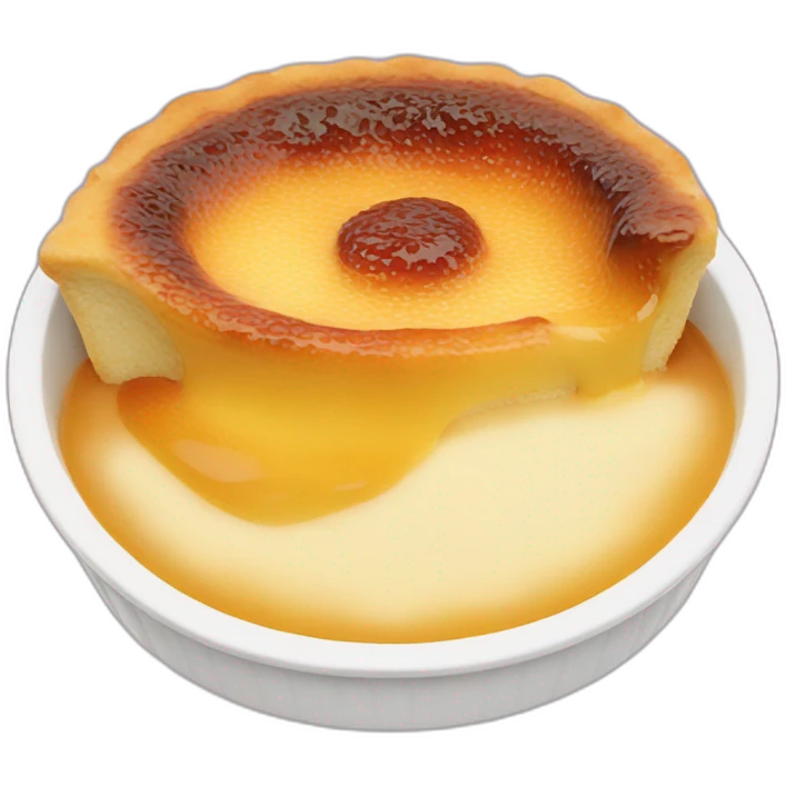 Creme brulee emoji