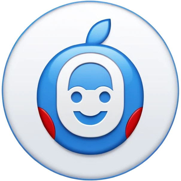 Blue W logo with white and red accents  emoji
