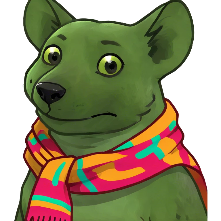 hyena emoji