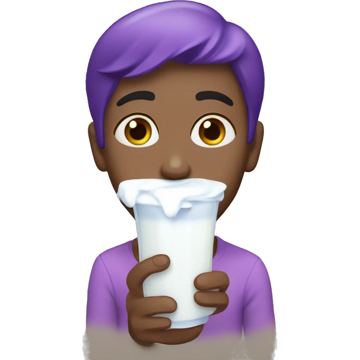 berenjena con leche emoji