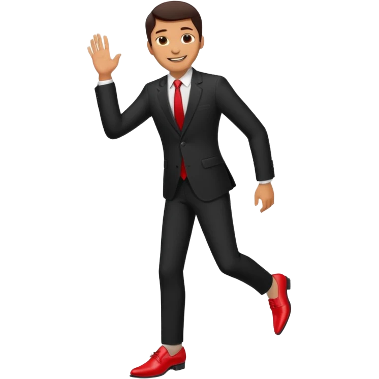  black show red bottoms men emoji