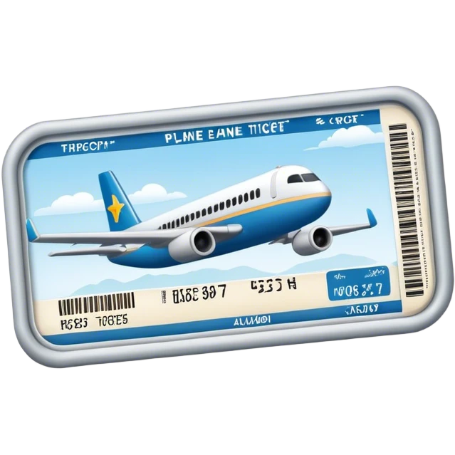 Billet d'avion  emoji