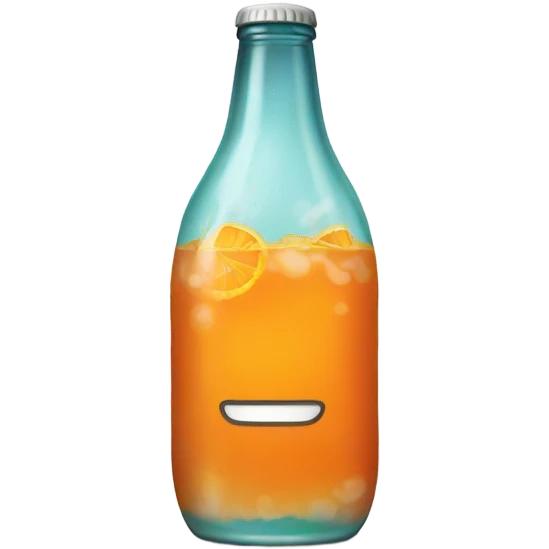 Orange soda emoji