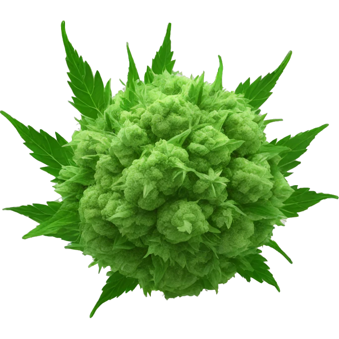 cbd bud ball emoji