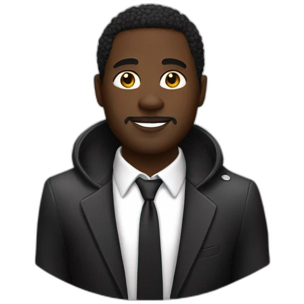 black-man-in-a-oreo-suit emoji