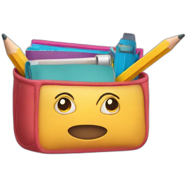 pencil case emoji