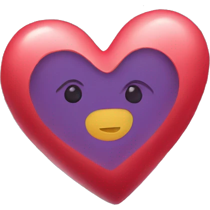 Heart with halo emoji