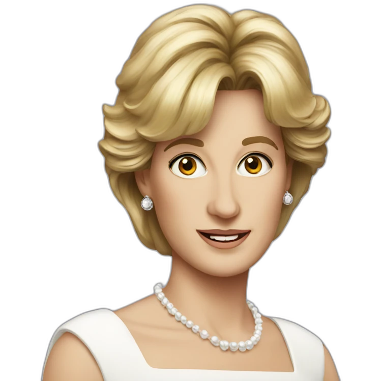 Lady Diana emoji