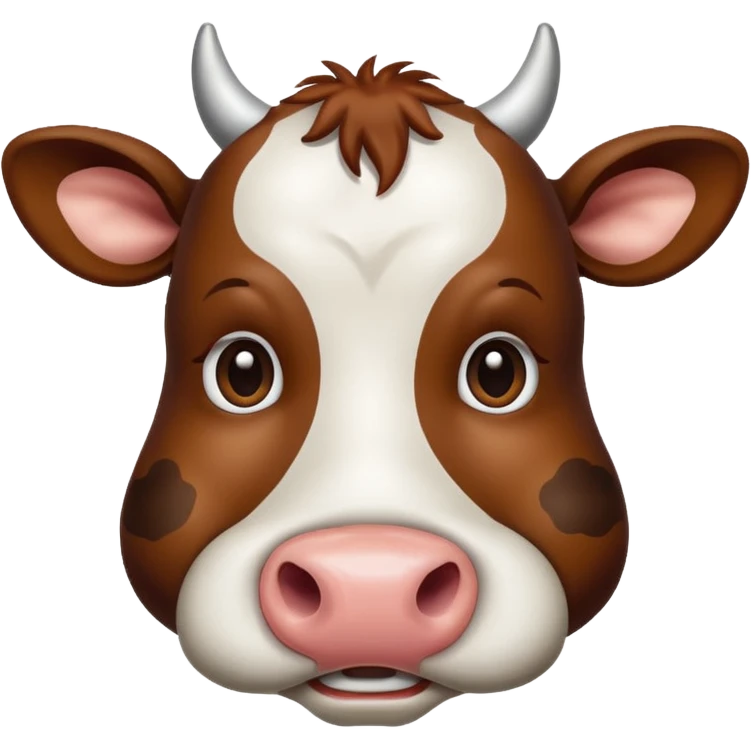 Cow face emoji
