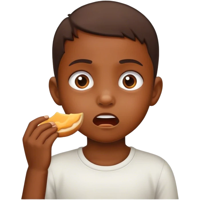 Hungry child emoji
