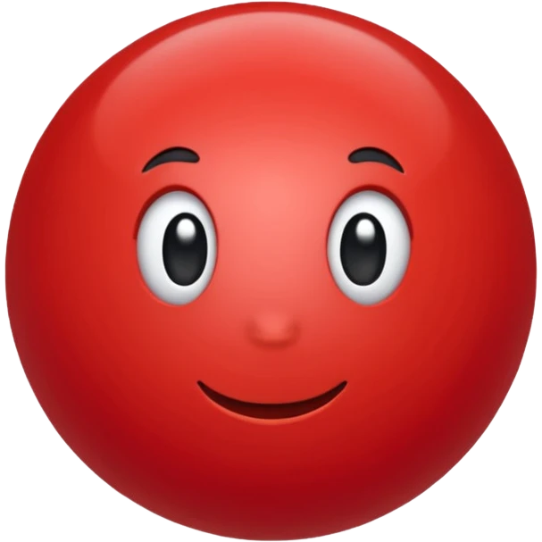 red ballin thing emoji