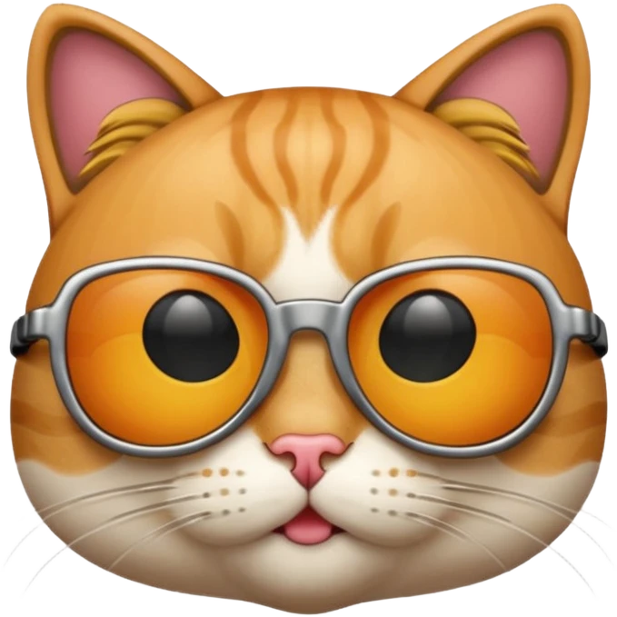 Cat wearing sunglasses emoji
