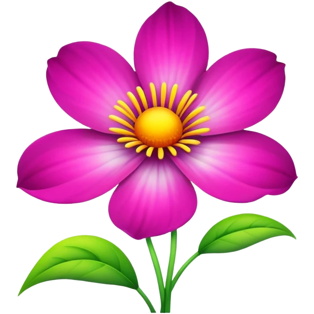 Flower emoji