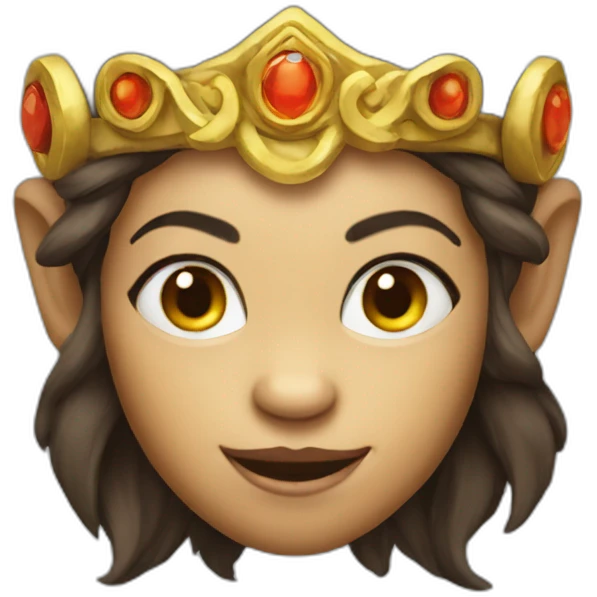 female MONKEY KING emoji