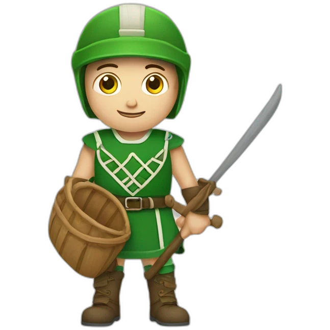 Gardien celtique recyclé emoji