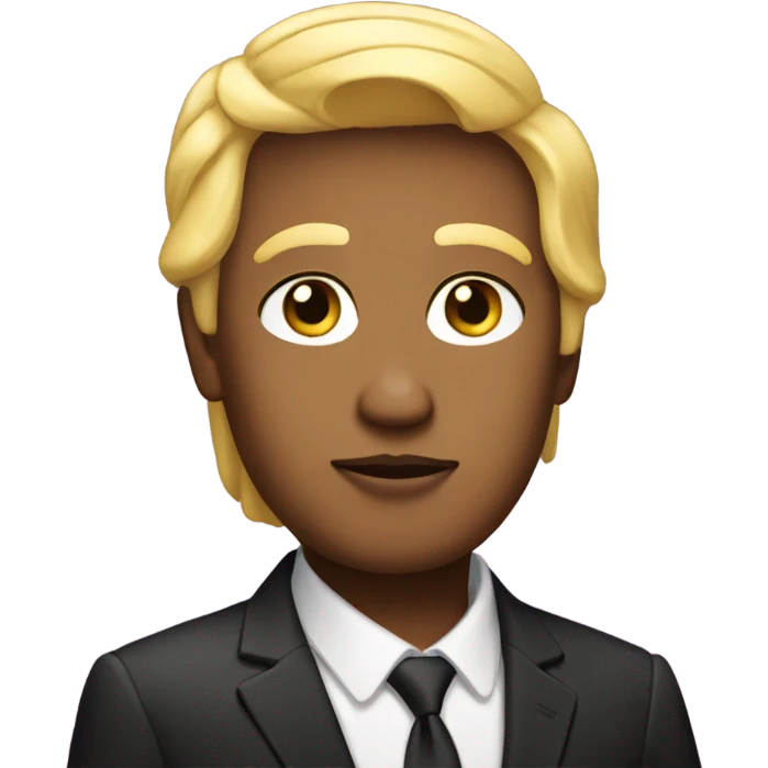 Non binary Donald trump emoji