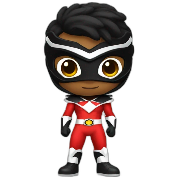 black power ranger full body emoji