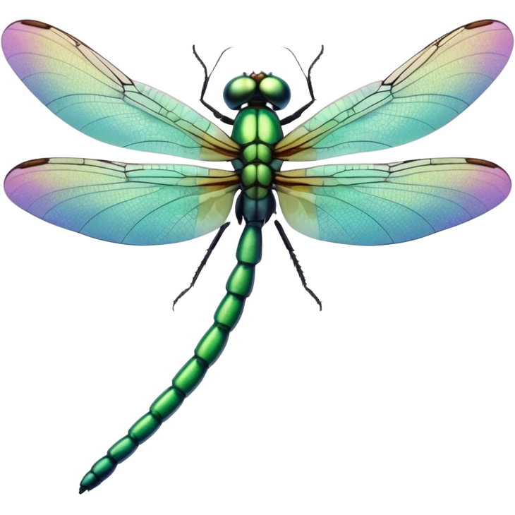 Beautiful dragonfly emjoi emoji