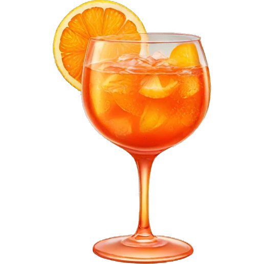 Aperol spritz emoji