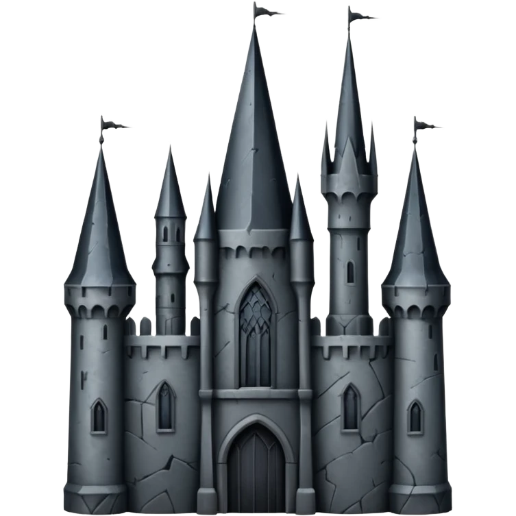 make an emoji about a castle of the movie Edward Scissorhand
 emoji