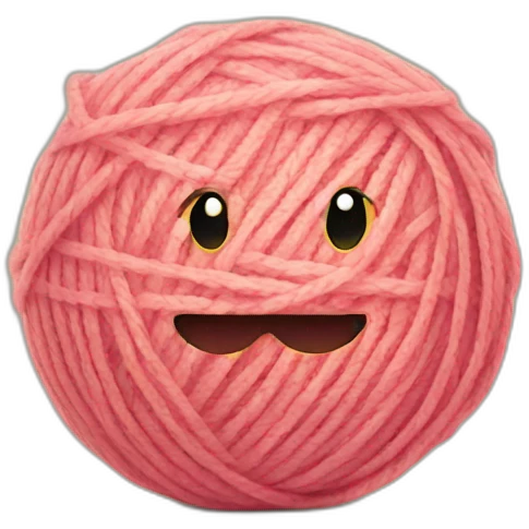 cute ball of yarn emoji