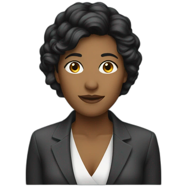 black hair lesbian journalist emoji